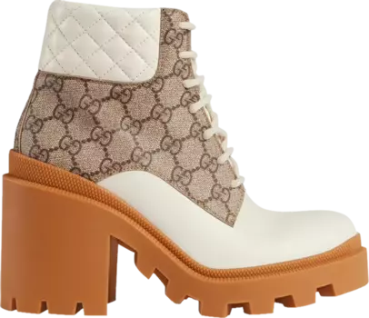 Кроссовки Gucci Wmns GG Ankle Boot Beige, бежевый