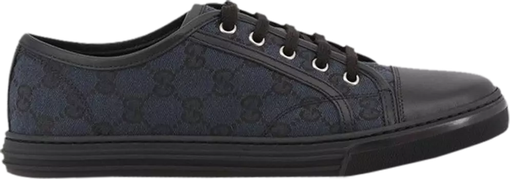 Кроссовки Gucci Wmns GG Low Lead Black, черный