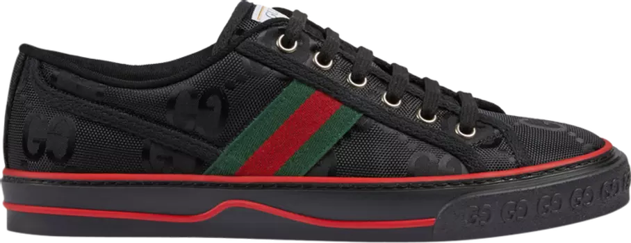 Кроссовки Gucci Wmns Tennis 1977 Off the Grid Low Black, черный