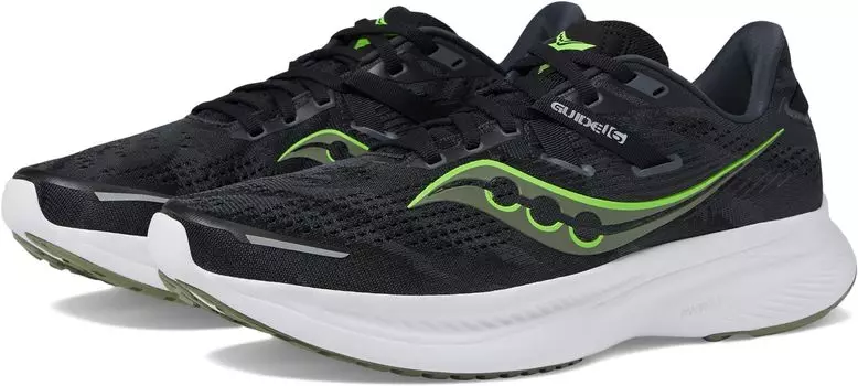 Кроссовки Guide 16 Saucony, цвет Black/Glade
