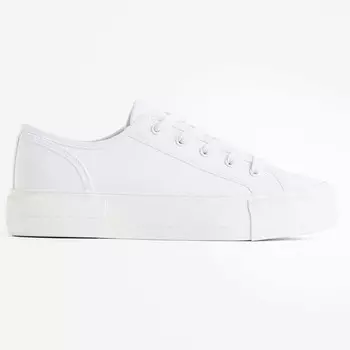 Кроссовки H&M Canvas, белый