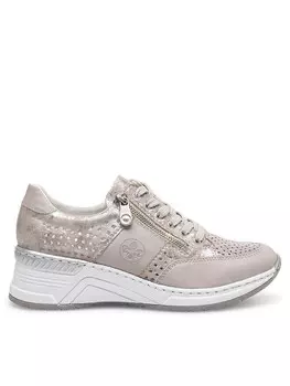 Кроссовки Halbschuhe Rieker, серебро