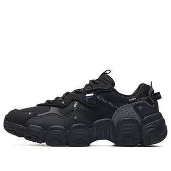 Кроссовки heritage- fht low-top black Fila, черный