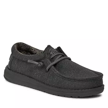Кроссовки Hey Dude WallyYouth Basic, черный