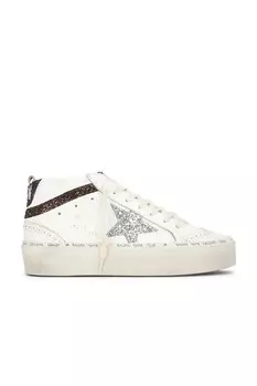 Кроссовки hi mid star Golden Goose, белый