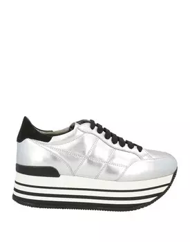 Кроссовки Hogan, серебро