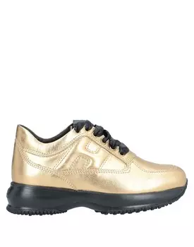 Кроссовки Hogan, золото