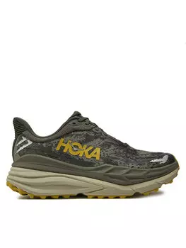 Кроссовки Hoka, хаки