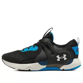 Кроссовки hovr apex 3 'black radar blue' Under Armour, черный