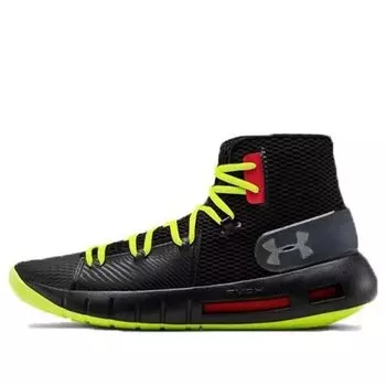 Кроссовки hovr havoc 'black volt red' Under Armour, черный
