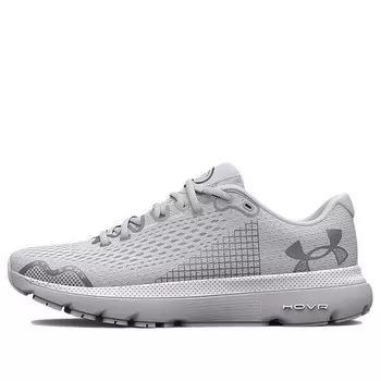 Кроссовки hovr infinite 4 'white halo grey' Under Armour, серый