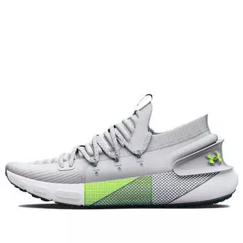 Кроссовки hovr phantom 3 'grey mist lime surge' Under Armour, серый