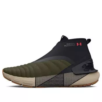 Кроссовки hovr phantom 3 se warm 'marine od green' Under Armour, зеленый
