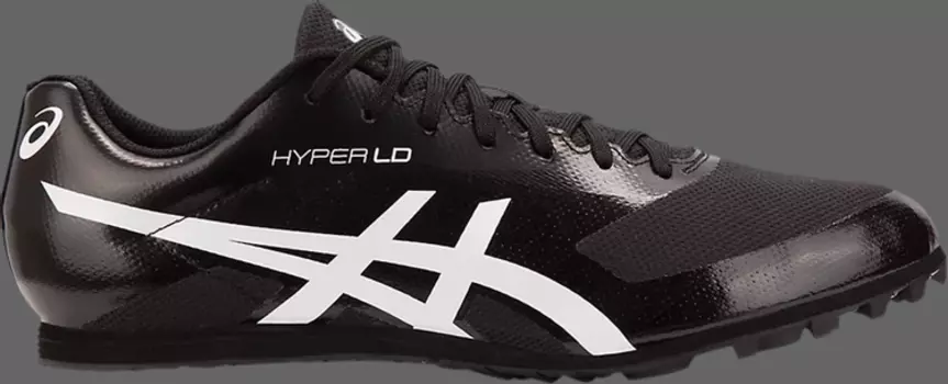 Кроссовки hyper ld 6 'black white' Asics, черный