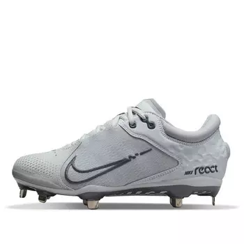 Кроссовки hyperdiamond 4 elite 'pure platinum wolf grey' Nike, мультиколор
