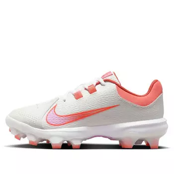 Кроссовки hyperdiamond 4 pro mcs 'summit white light wild mango vintage coral hyper crimson' Nike, белый