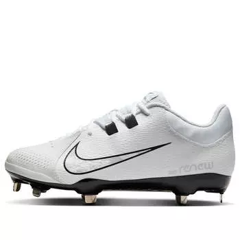 Кроссовки hyperdiamond 4 pro 'white black wolf grey' Nike, белый