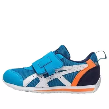 Кроссовки idaho mini kt-es 3 'cyan blue white' Asics, голубой