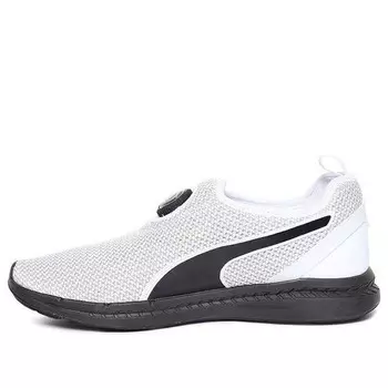 Кроссовки ignite 'black white' Puma, черный