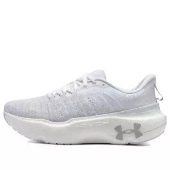 Кроссовки infinite elite running shoes 'white grey' Under Armour, серый