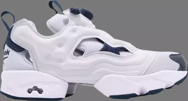 Кроссовки instapump fury og mu 'white navy' Reebok, белый
