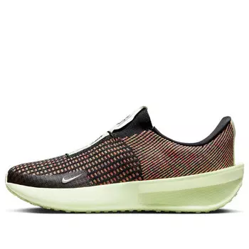 Кроссовки interact run easyon se 'black barely volt' Nike, черный