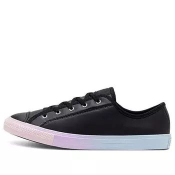 Кроссовки intergalactic fade chuck taylor all star dainty black gradient Converse, черный