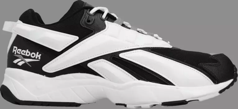 Кроссовки interval 96 'black white grey' Reebok, черный