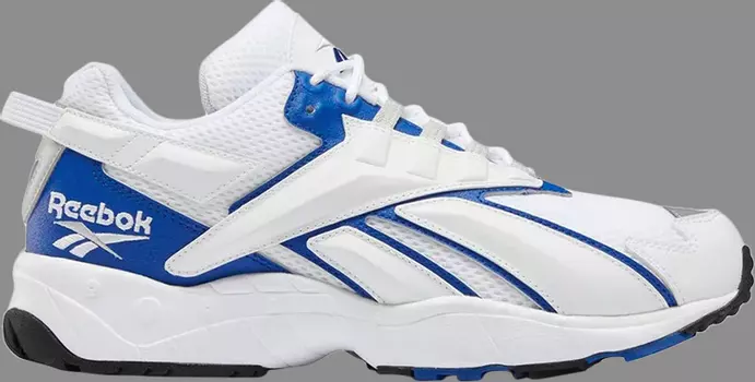 Кроссовки interval 96 'white royal' Reebok, синий