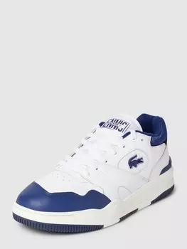 Кроссовки из натуральной кожи Lacoste, белый