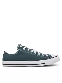 Кроссовки из ткани Chuck Taylor All Star A10537C Converse, зеленый