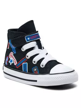 Кроссовки из ткани Converse, черный