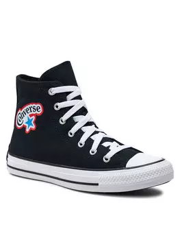 Кроссовки из ткани Converse, черный