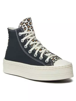Кроссовки из ткани Converse, черный