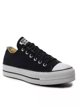 Кроссовки из ткани Converse, черный