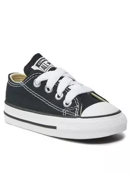Кроссовки из ткани Converse, черный