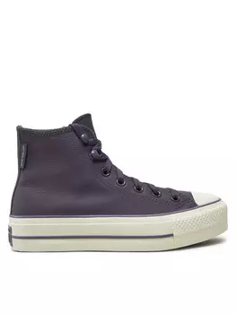 Кроссовки из ткани Converse, фиолетовый