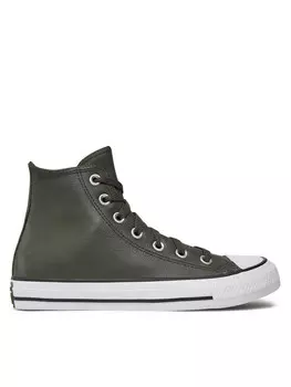 Кроссовки из ткани Converse, зеленый