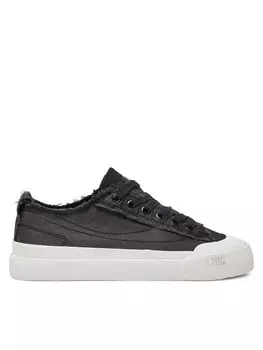 Кроссовки из ткани Diesel, черный