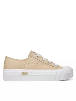 Кроссовки из ткани Isla C Women Low 50251001.33F Lee, бежевый