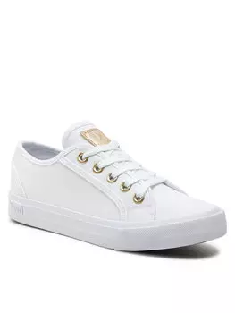 Кроссовки из ткани Lee, белый