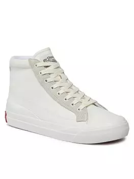 Кроссовки из ткани Levi's, белый
