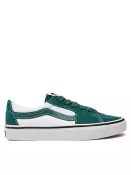 Кроссовки из ткани Vans, зеленый