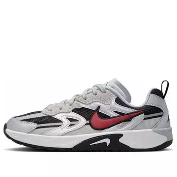 Кроссовки jam 'metallic silver university red' Nike, серебряный