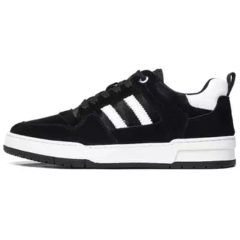 Кроссовки Jeep Skateboarding Shoes Men Low-top Black, черный