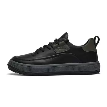 Кроссовки Jeep Skateboarding Shoes Men Low-top, черный