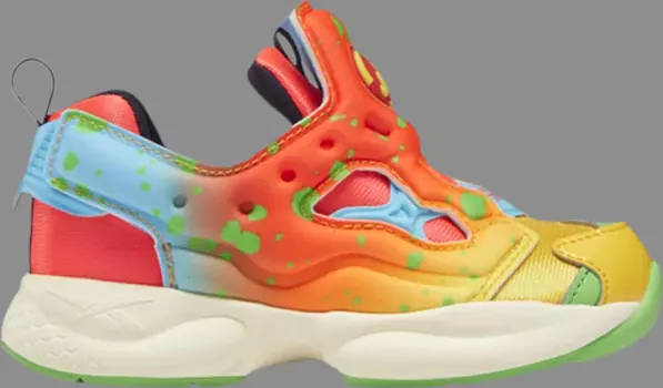 Кроссовки jelly belly x instapump fury toddler 'flavor mix' Reebok, многоцветный