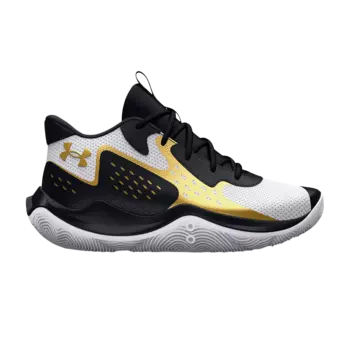 Кроссовки JetWhite Black Gold' Under Armour, белый