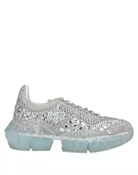 Кроссовки Jimmy Choo, серебро