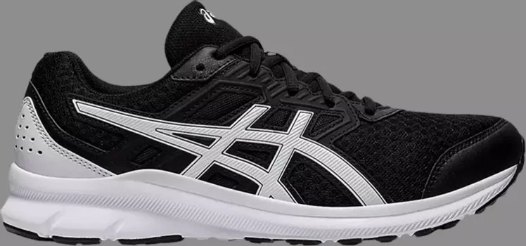 Кроссовки jolt 3 'black white' Asics, черный